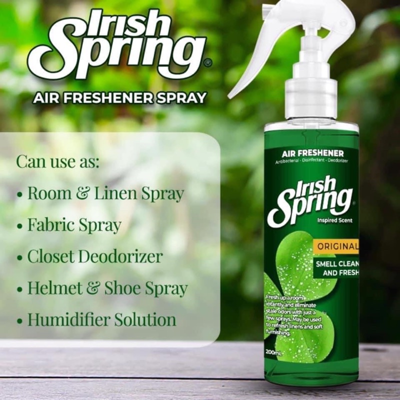 IRISH SPRING AIR FRESHENER spray 250ML Shopee Philippines