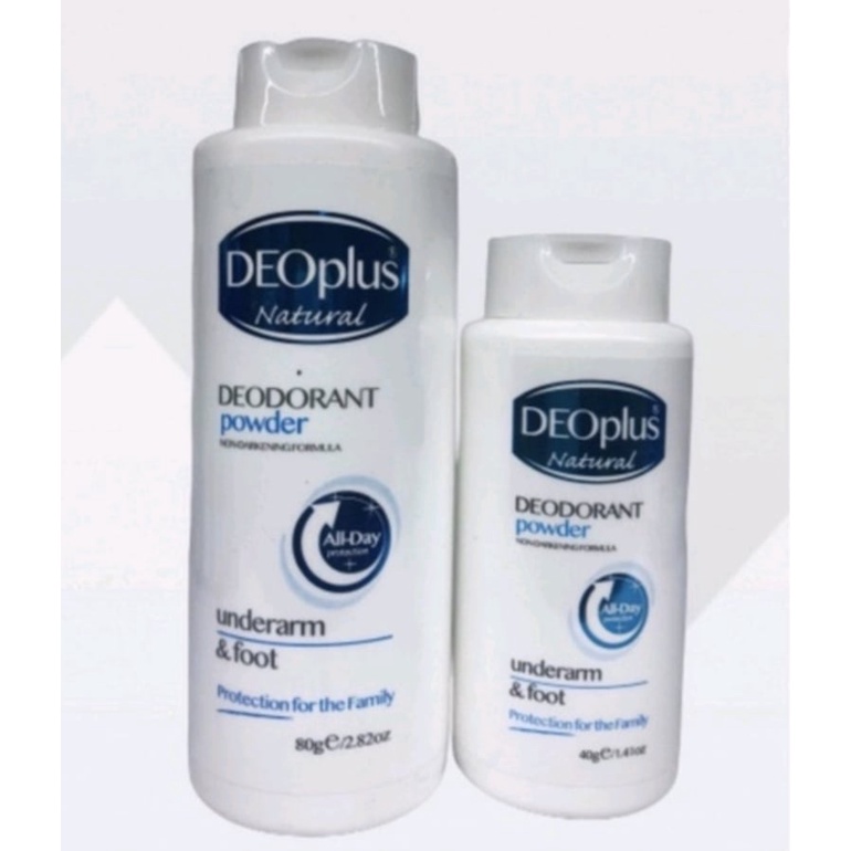 DEOplus NATURAL DEODORANT POWDER Shopee Philippines