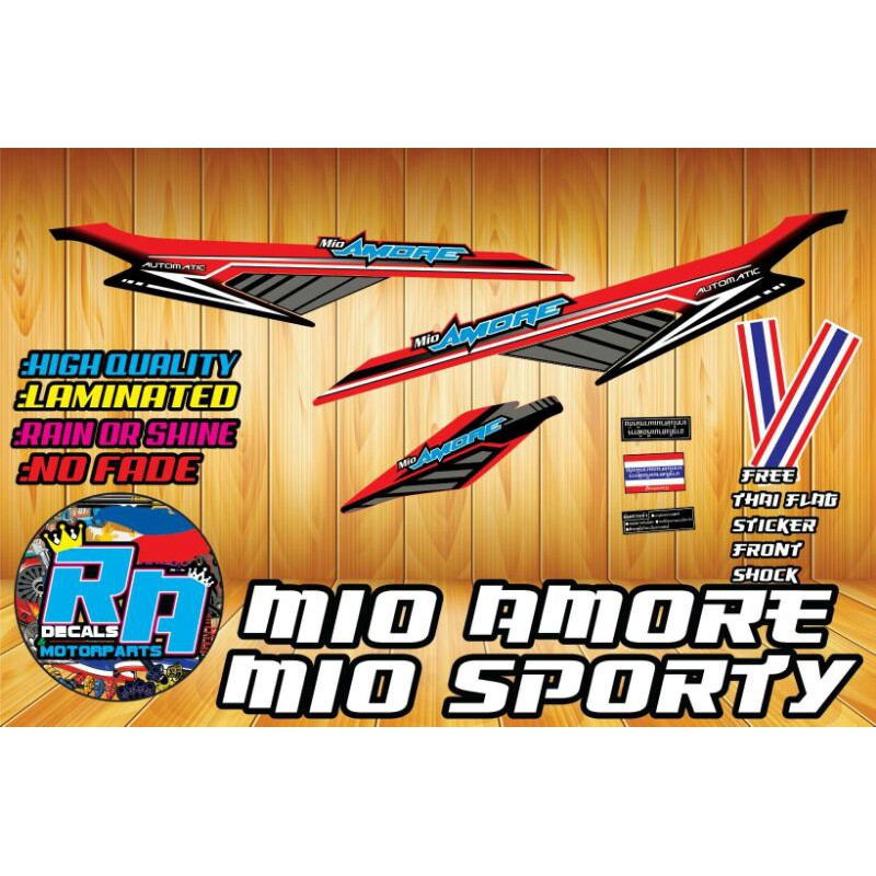 Mio Amore/ Mio Sporty Decals Shopee Philippines