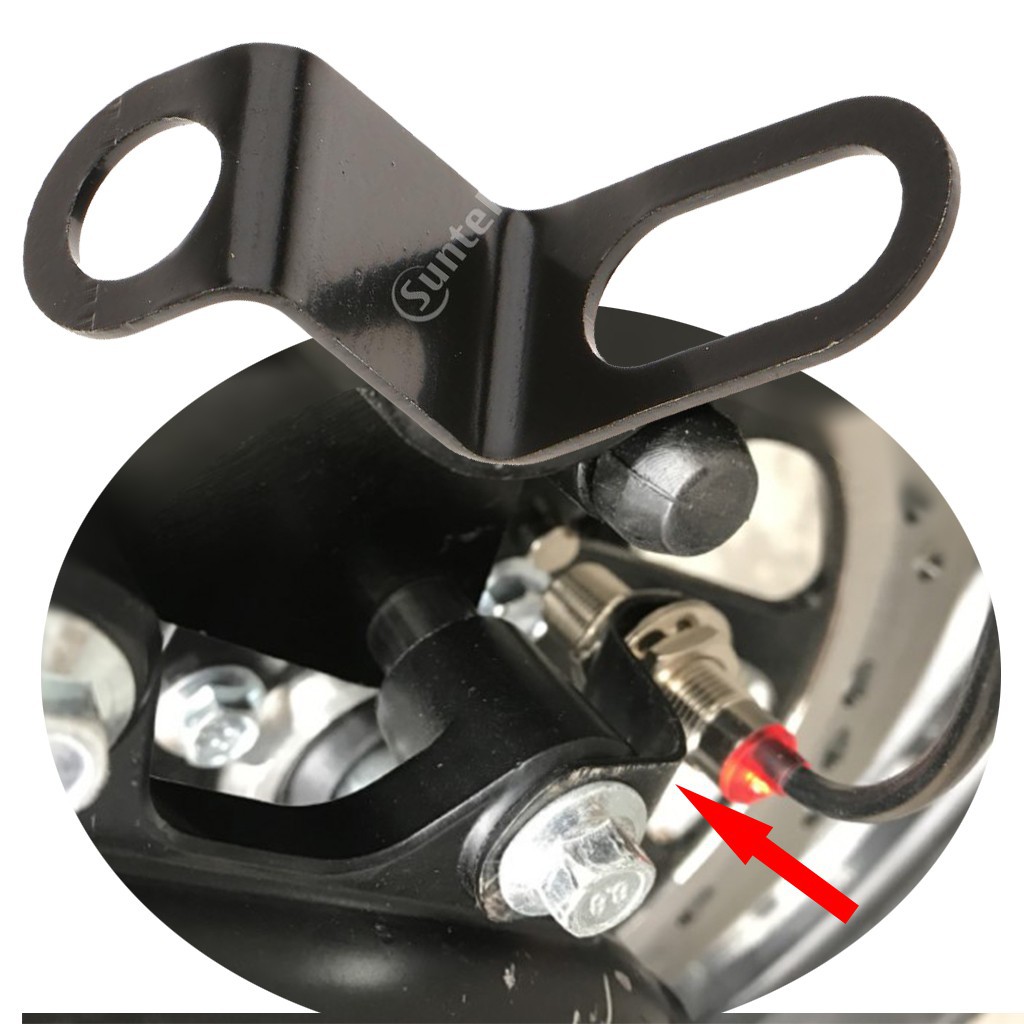 Universal Motorcycle Tachometer Speedometer Gauge Bracket Sensor