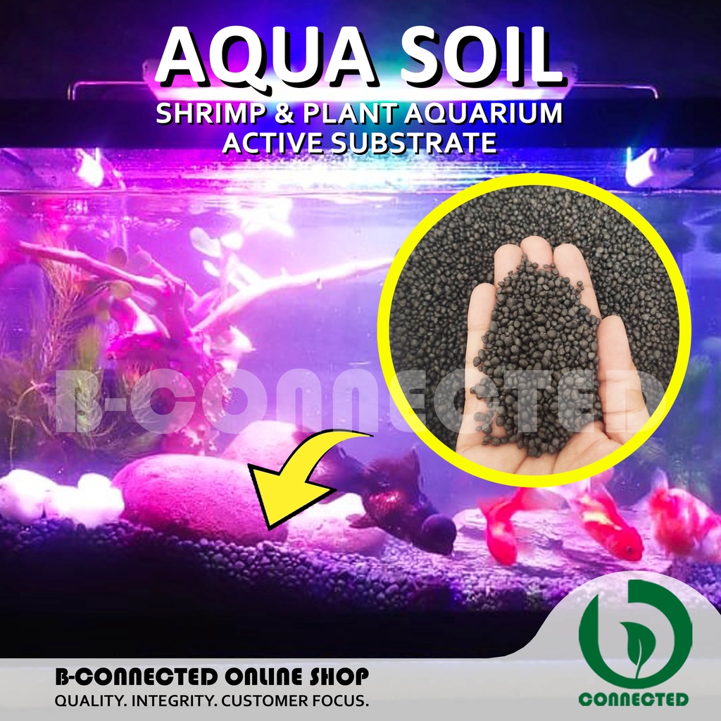 AQUA SOIL SHRIMP & PLANT SUBSTRATE TERRA ACTIVA 500G / 1 KILO