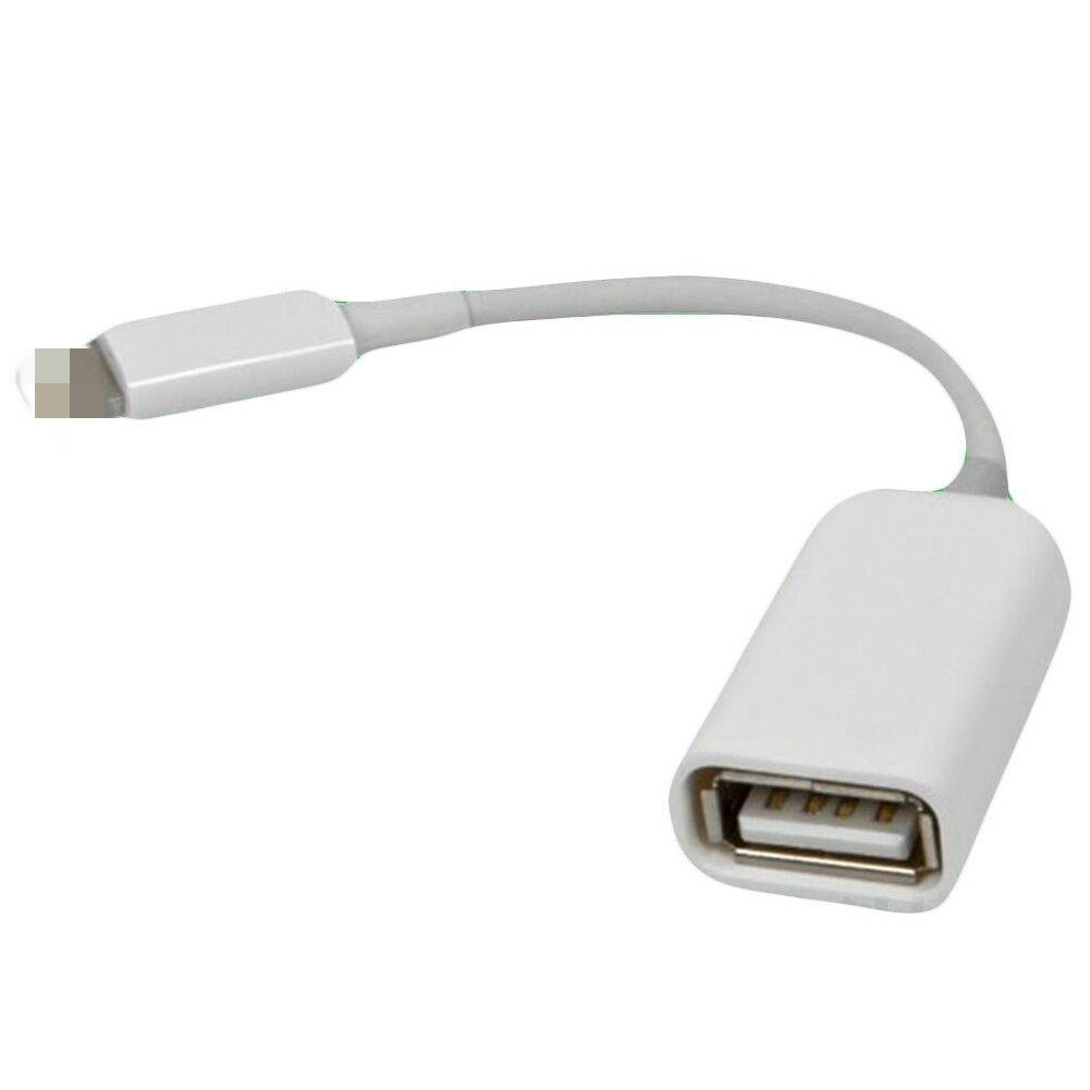 Apple Lightning to USB Camera Keyboard Adapter Cable