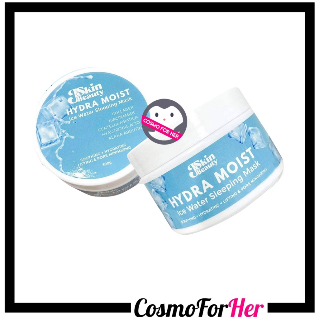 Authentic J Skin Beauty Hydra Moist Ice Water Sleeping Mask 300g Shopee Philippines