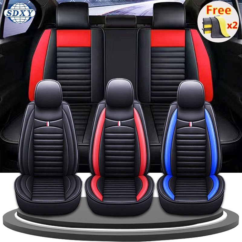 Universal Seat Cover Leather Car Seat Cover for Mitsubishi, Toyota