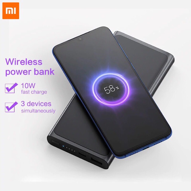 Xiaomi MI Wireless Powerbank 10000mAh TypeC Mi Power bank