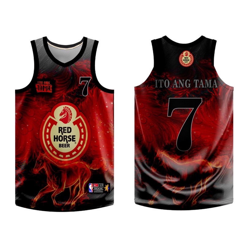 REDHORSE NEW BASKETBALL JERSEY FREE CUSTOMIZE NAME AND NUMBER Full