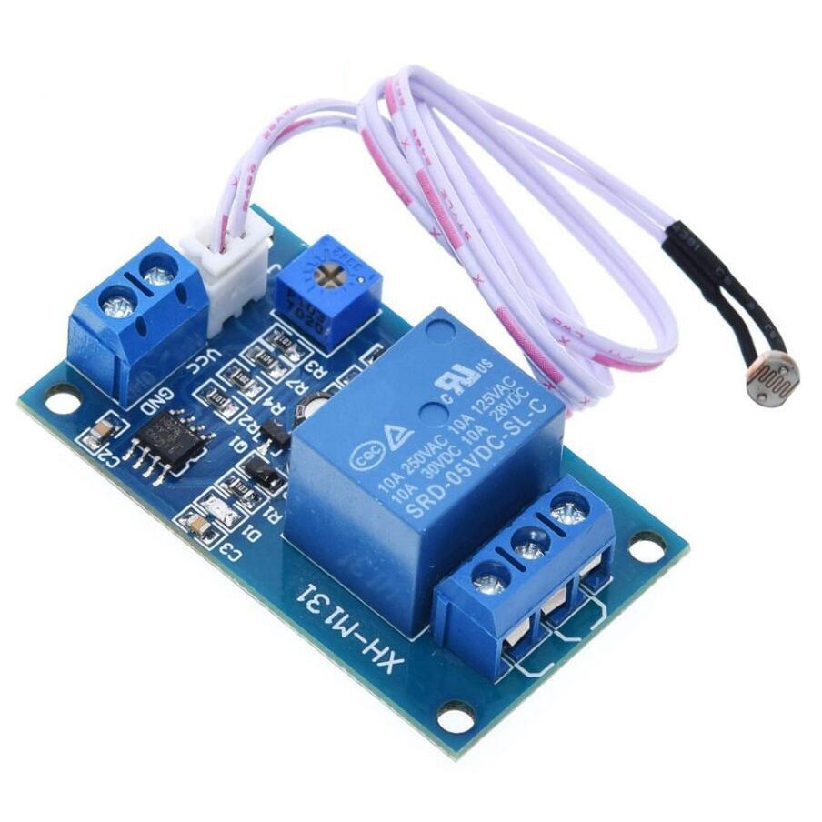 XHM131 DC 5V / 12V Light Control Switch Photoresistor