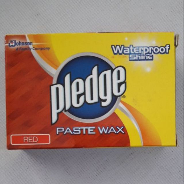 Pledge paste floor wax red Shopee Philippines