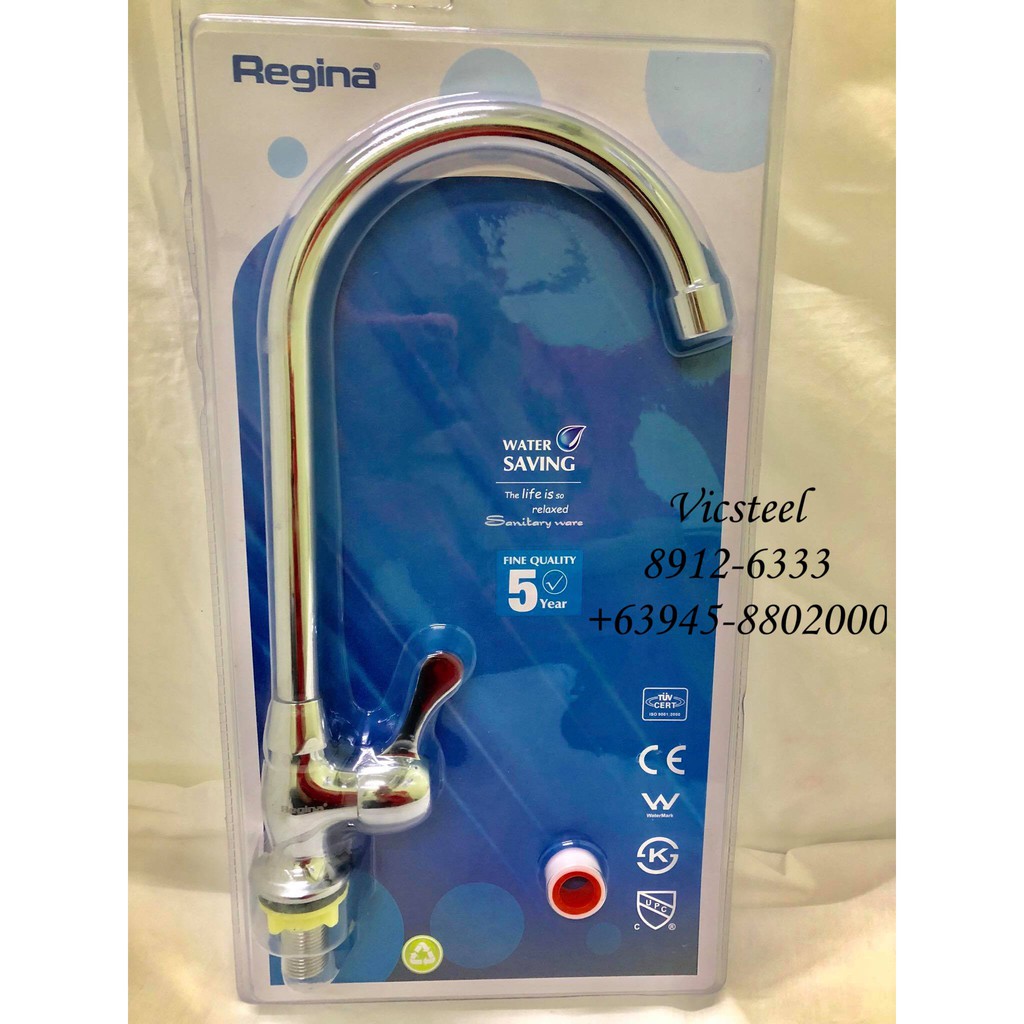 Regina Gooseneck Faucet RG 4826 Kitchen Shopee Philippines