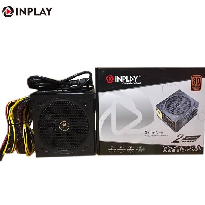 INPLAY GS550PRO True Rated PSU Power Supply 80 Plus Bronze pc psu