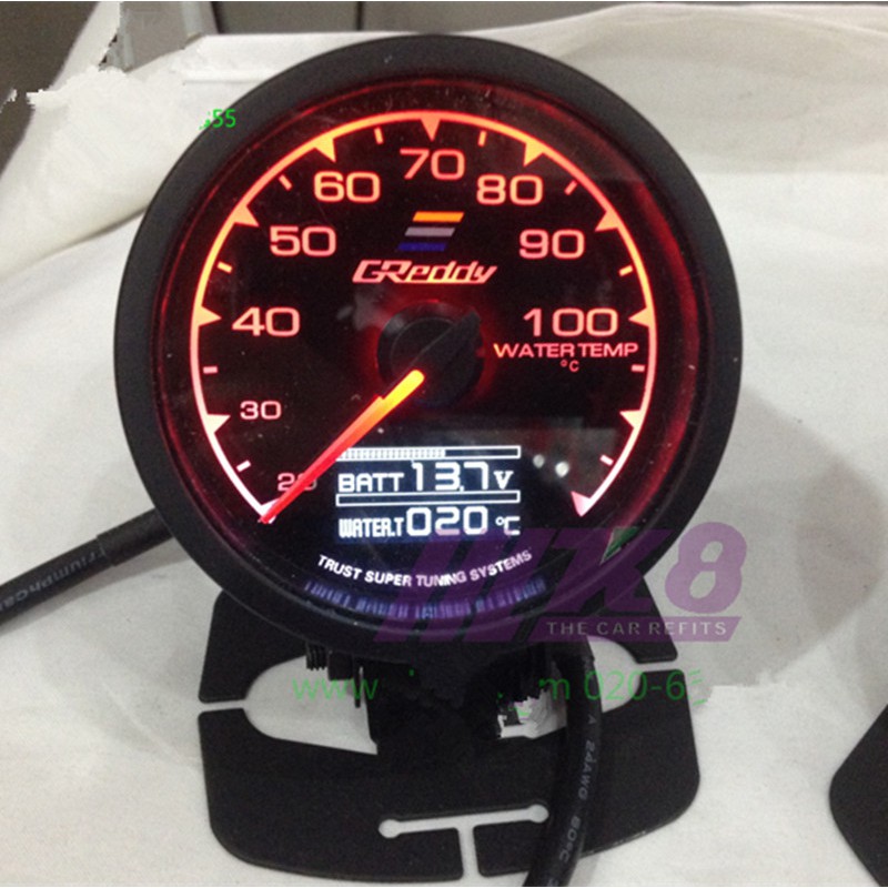 Universal 62mm 2.5 Inch GReddy Gauge Water Temp