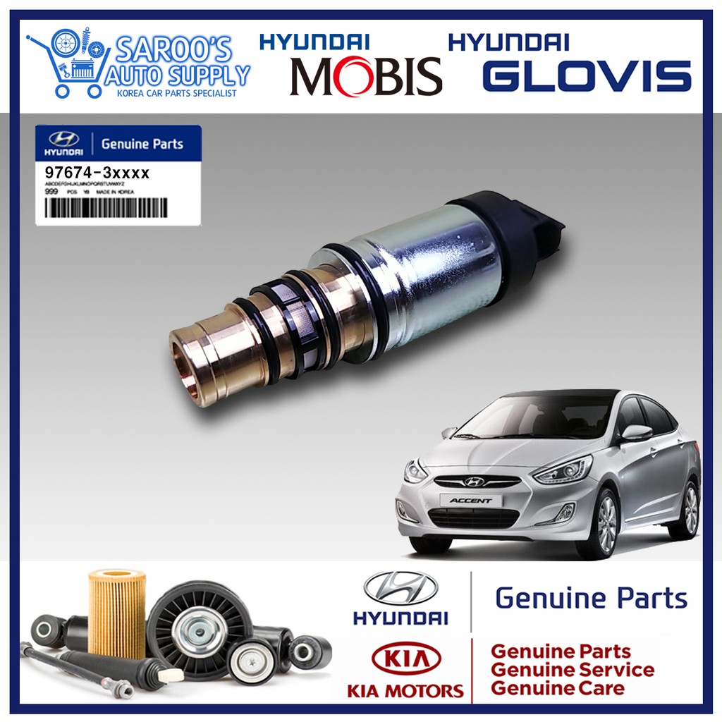 [Genuine] Aircon Control Valve / ECV Valve For Hyundai Accent, 2011