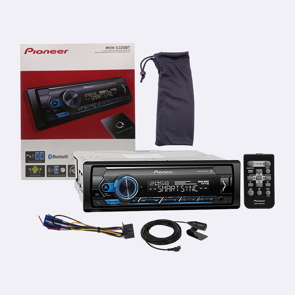 MVHS325BT Car Stereo Dual Bluetooth Multimedia Car Radio Shopee Philippines