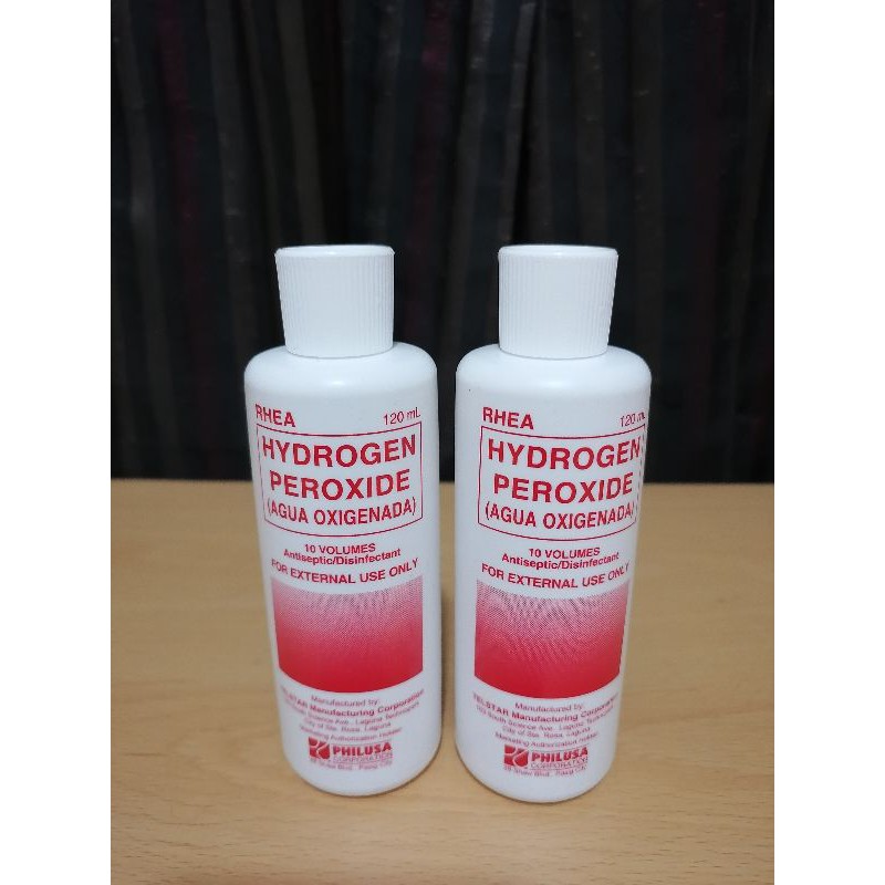 RHEA Hydrogen Peroxide (Agua Oxinada) 120ml Shopee Philippines