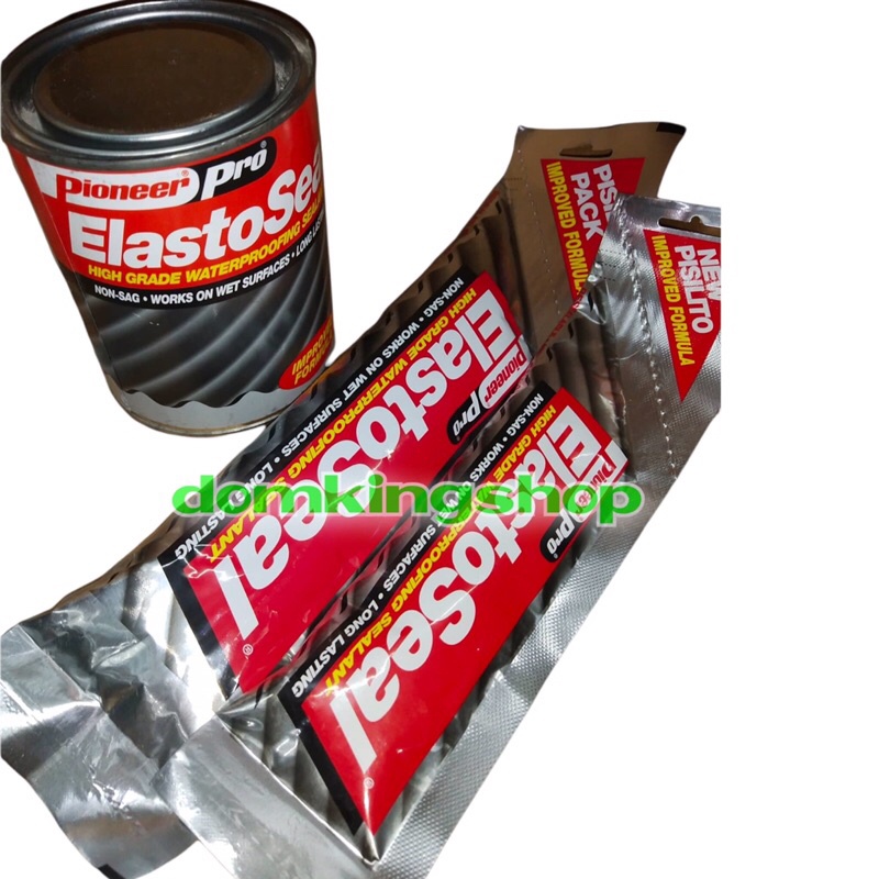 Elastoseal Pioneer Waterproofing Sealant 85g,250g, 1/2liter Shopee