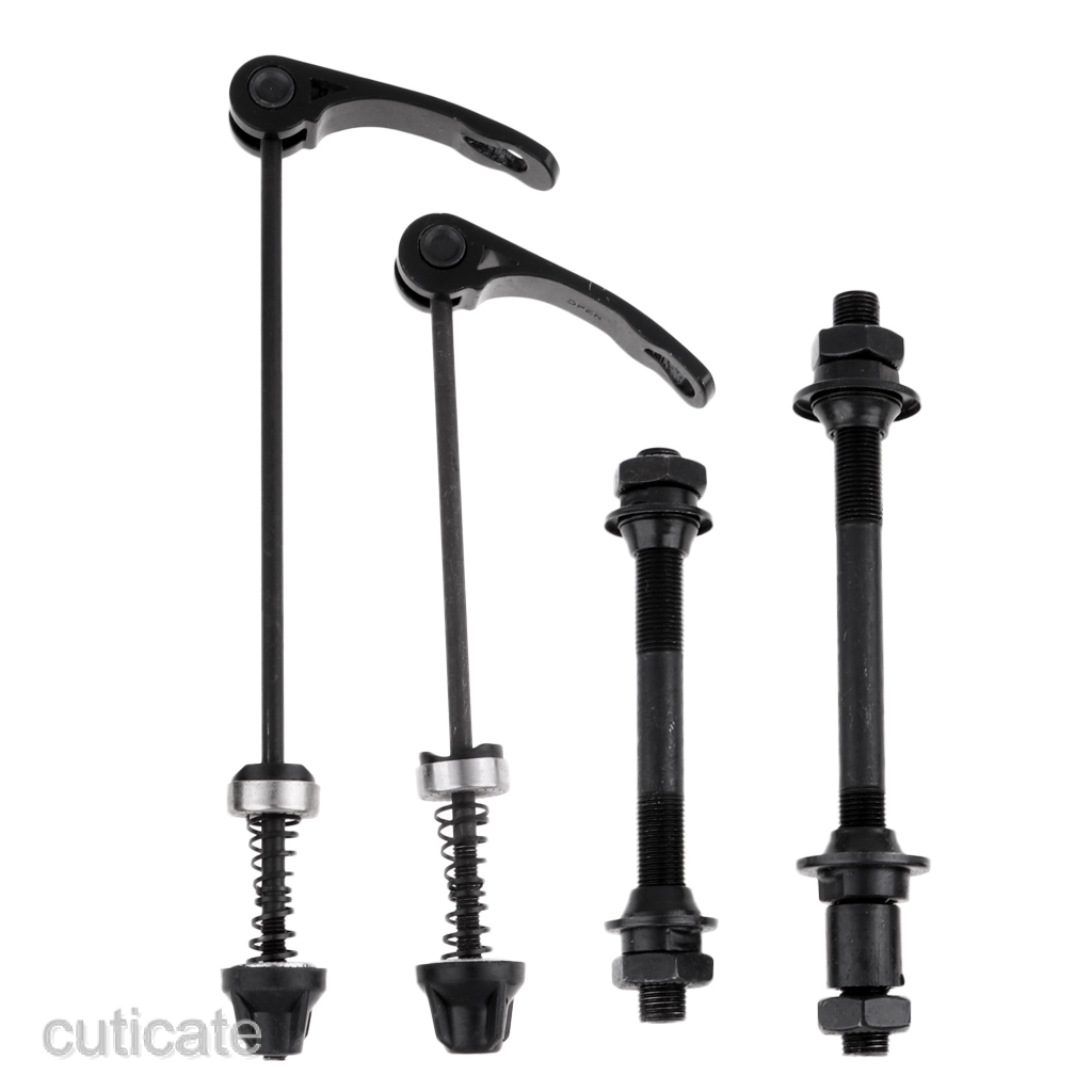 Quick Release Skewer Set Front Rear Wheel Hub Axle Bike Repair Tools
