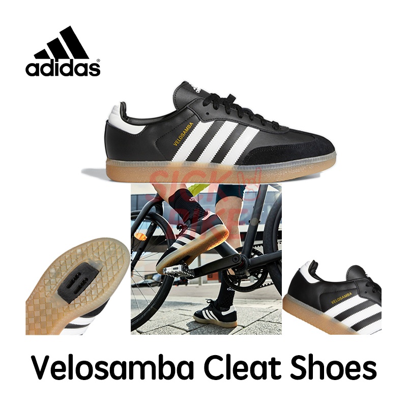Adidas The Velosamba Vegan Cycling Shoes Black Unisex Cycling Adidas US