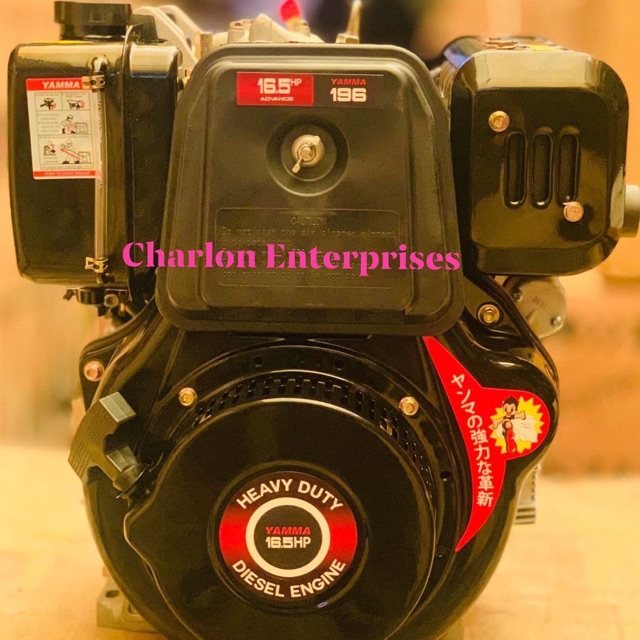 12HP / 16.5HP /20 HP YAMMA DIESEL ENGINE AIR COOLED ELECTRIC START