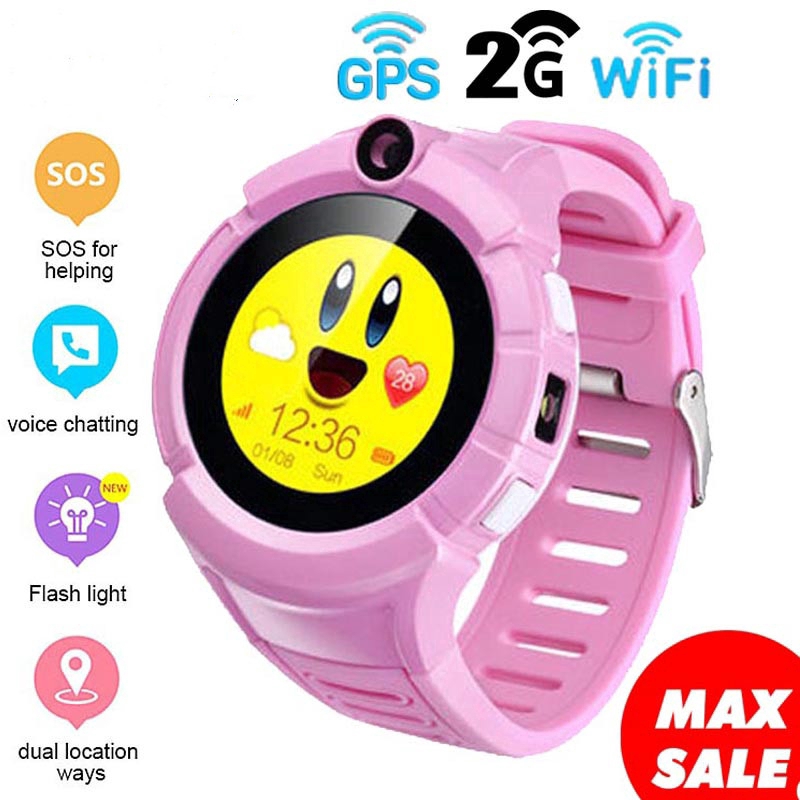Q360 GPS Kids Smart Watch Camera SOS AntiLost WIFI Location Child smartwatch Monitor Tracker Vs
