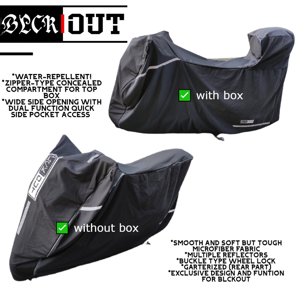 KRS SUZUKI RAIDER 150 CARB Motorcycle cover by Blackout motor cover