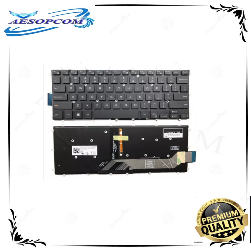 Backlit Dell Inspiron 147000 7467 7472 7437 laptop keyboard Shopee