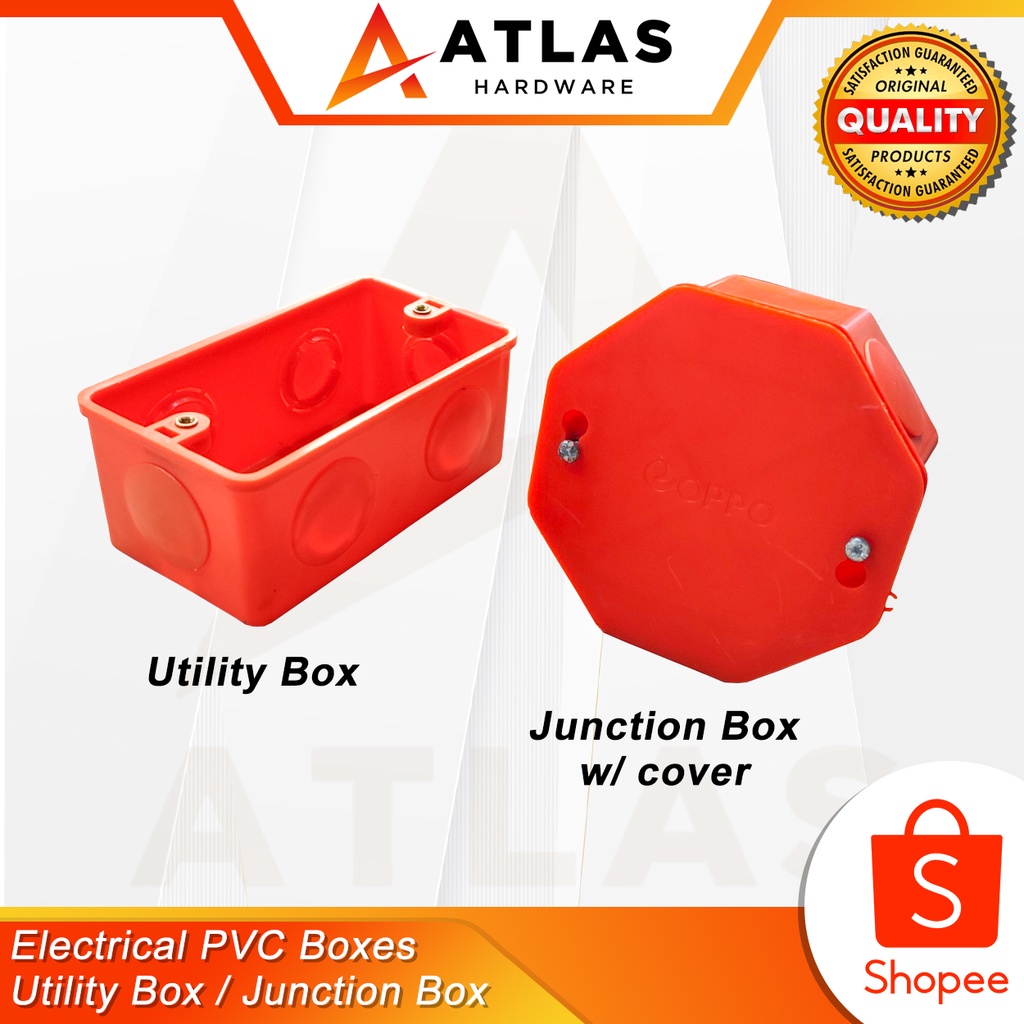 EOPPO Electrical PVC Boxes Utility Box / Junction Box Shopee Philippines