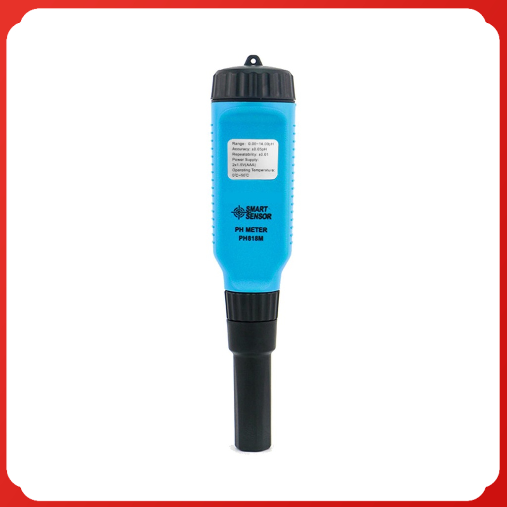TMP SMART SENSOR PH818M PH Meter for Food Processing 2 in 1 Food PH