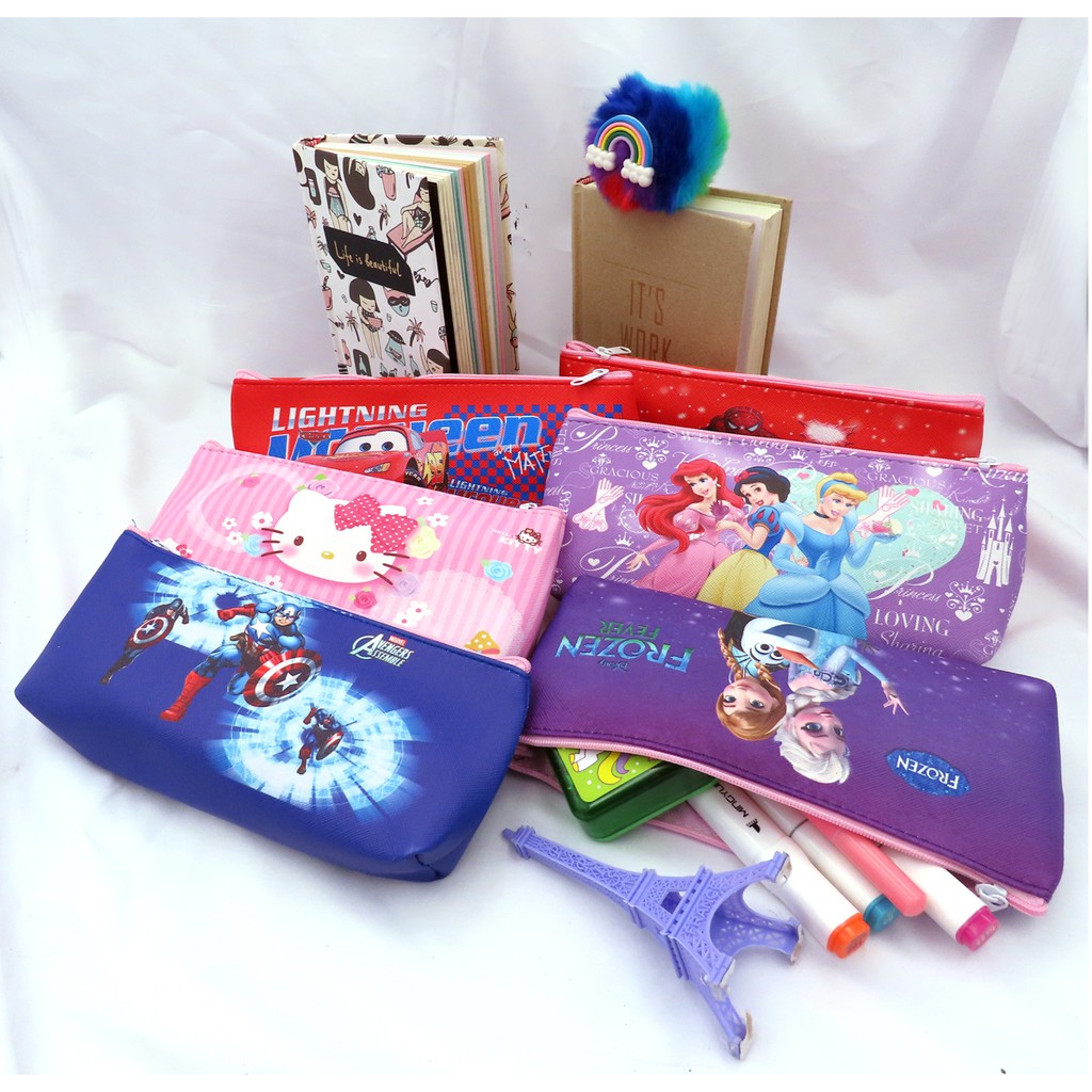 Pencil Case Pouch School Supplies Organizer Pouches for School Children