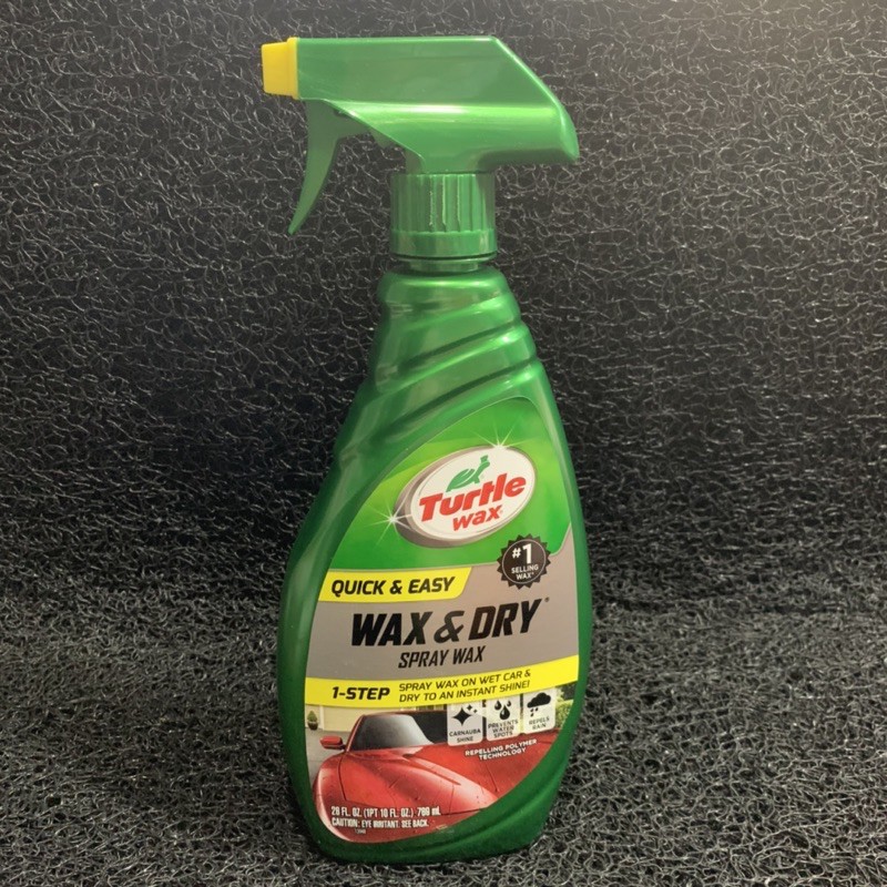 Turtle Wax Quick & Easy Wax & Dry Spray Wax 769mL T9 Shopee Philippines