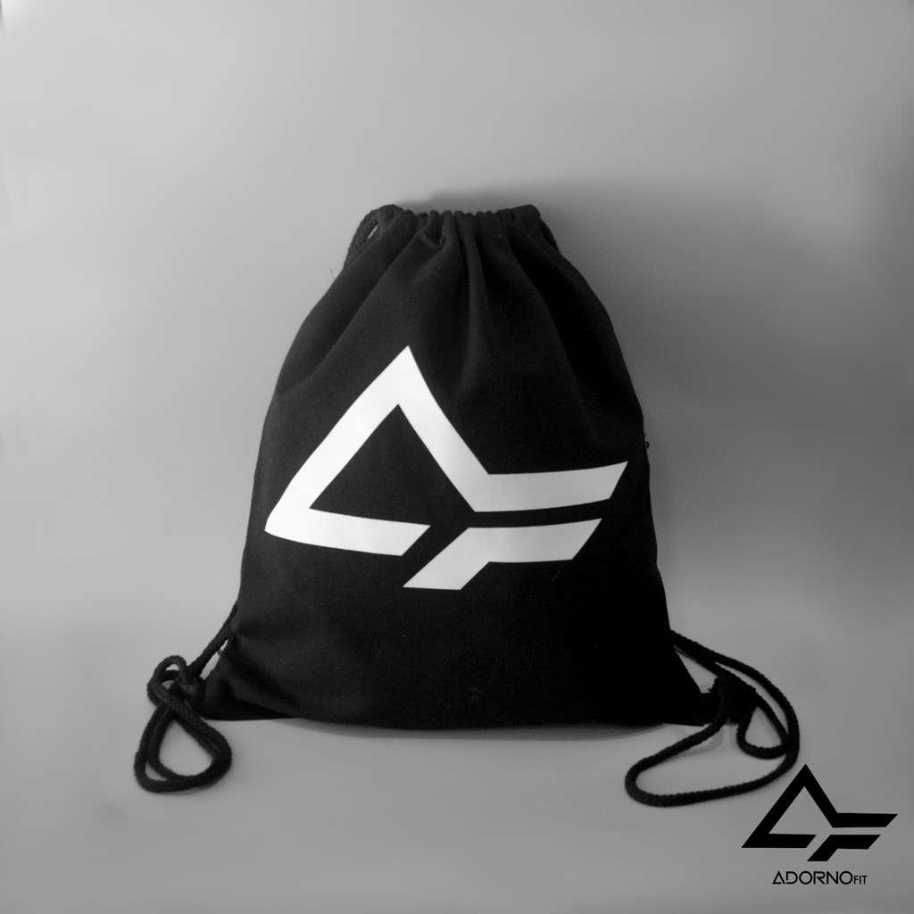 AdornoFit Drawstring Bag Carrier Travel Gym Apparel Workout Exercise