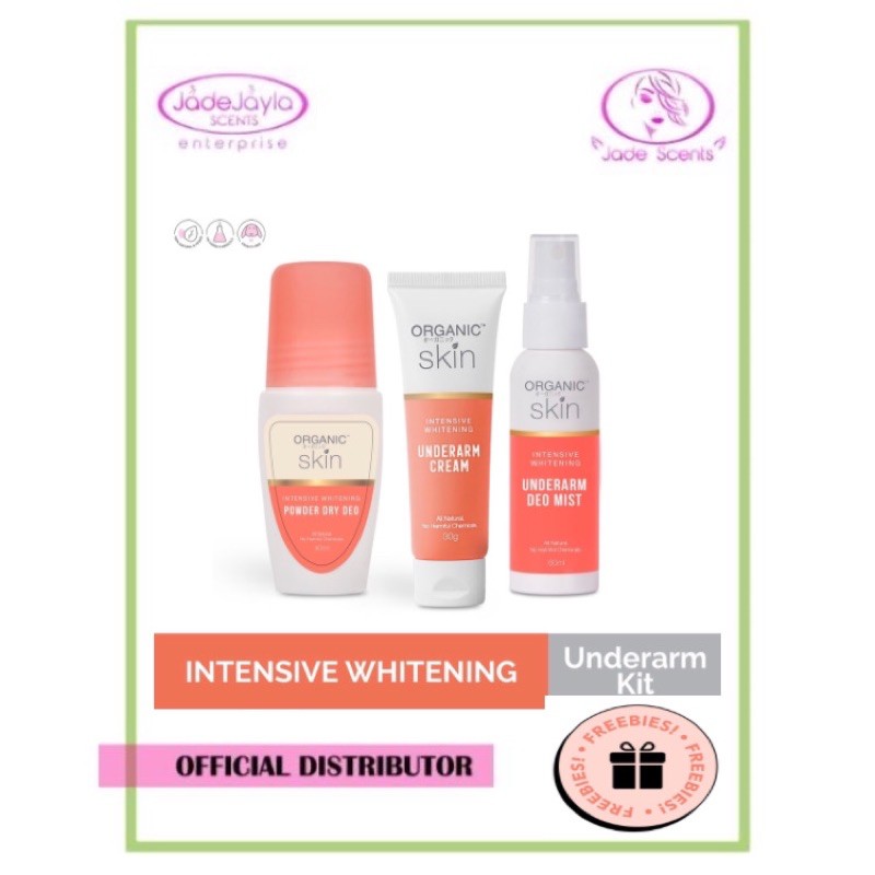 ORGANIC SKIN JAPAN INTENSIVE WHITENING UNDERARM KIT Shopee Philippines