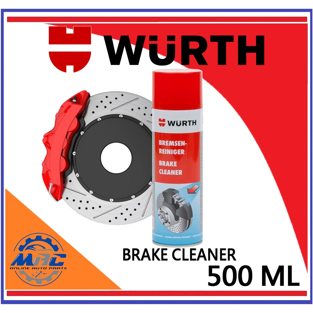 Wurth Brake Cleaner 500ml Shopee Philippines