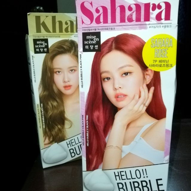 MISE EN SCENE HELLO BUBBLE HAIR DYE SAHARA ROSE PINK Shopee Philippines
