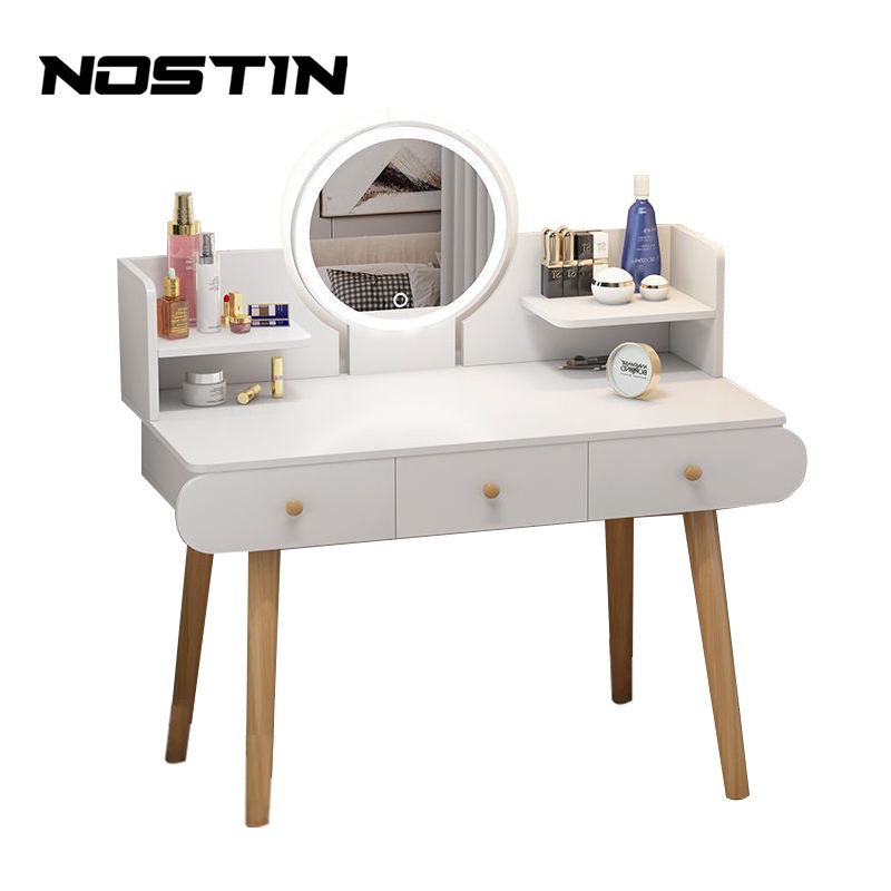 Nostin Dressers for Bedroom Vanity Table Mirrors Makeup with Mirror