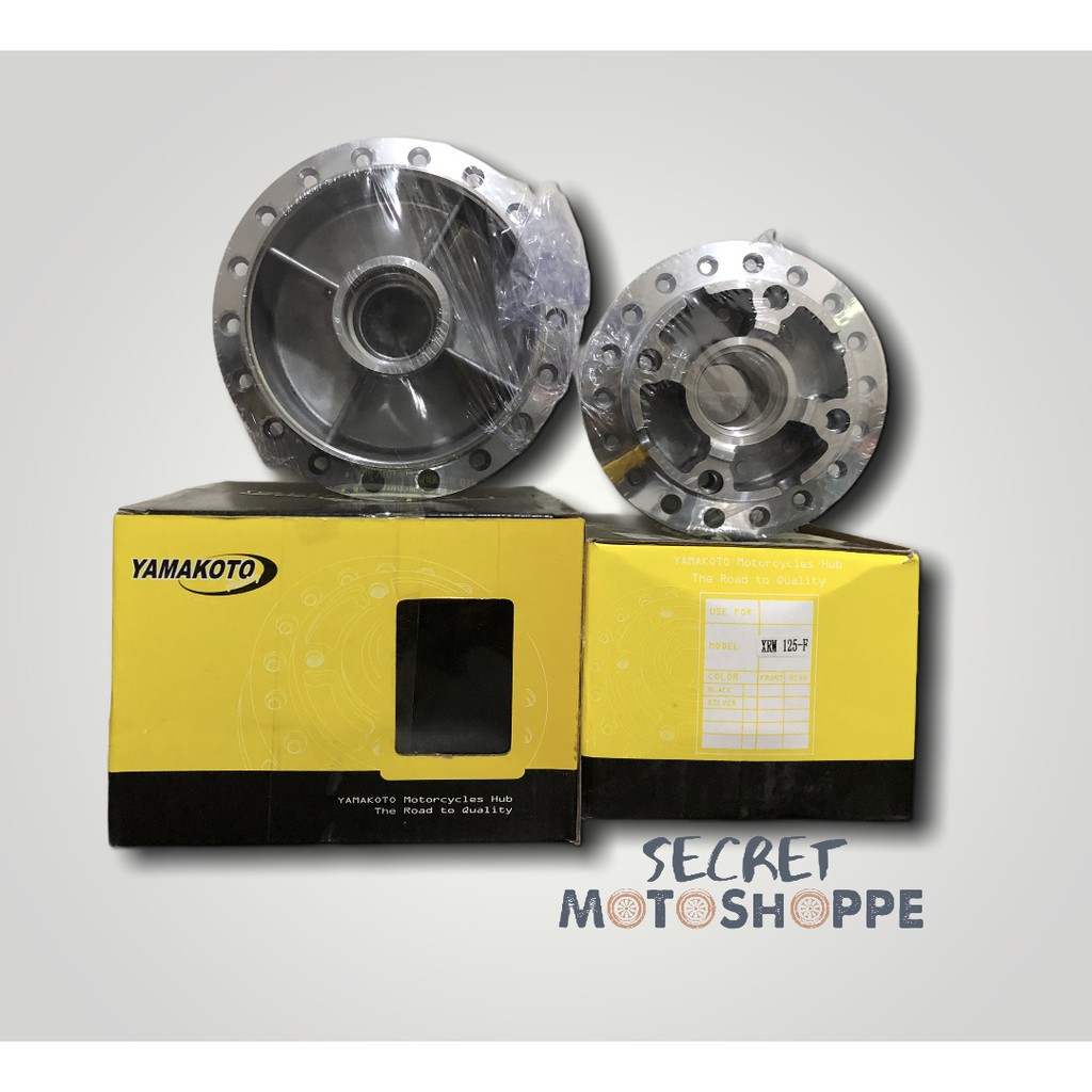 Hub Set XRM 125 Trinity Yamakoto/Nkume (for Disc Brake Font and Rear