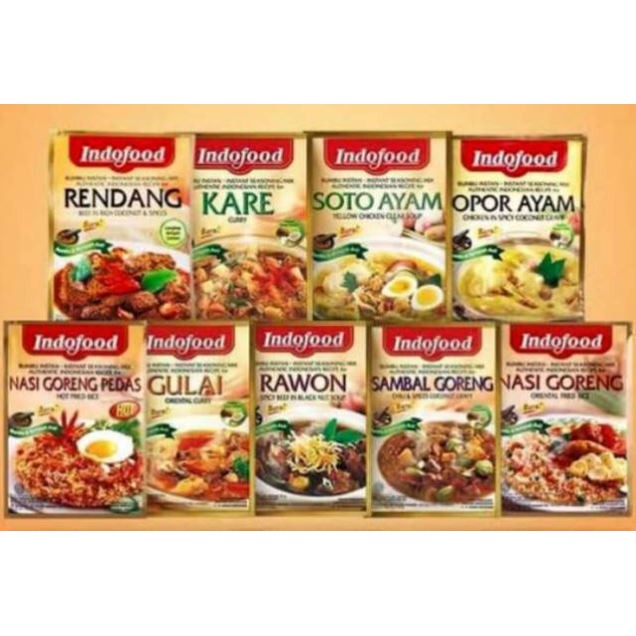 INDOFOOD BUMBU OPOR / RAWON / NASI GORENG / KARI / RENDANG / SOTO AYAM