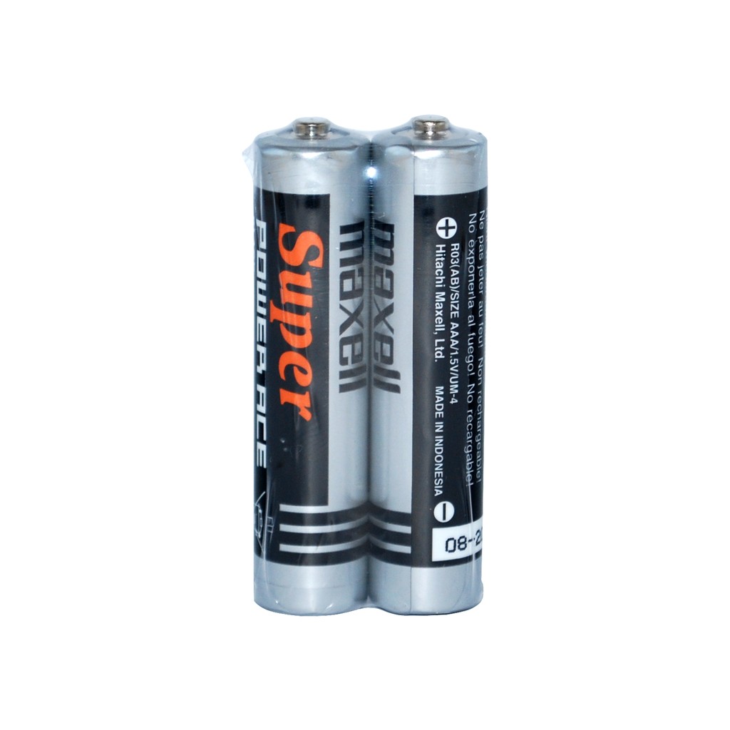 Maxell Super Power Ace AAA Battery Black Shopee Philippines