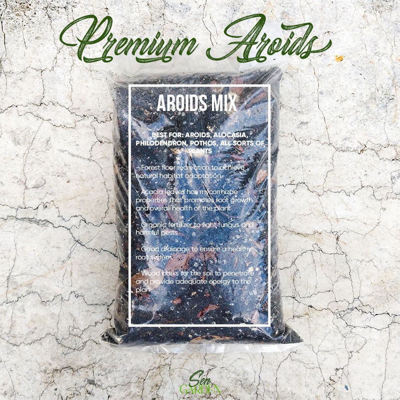 Premium Aroids Mix 2L&5L Forest floor recreation, Wood Bark, Acacia