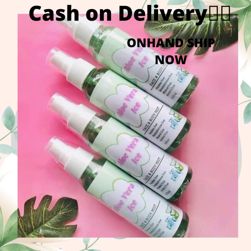MQ COSMETICS Aloe Vera Ice Face and Body mists Shopee Philippines
