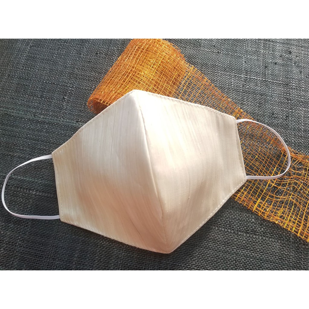 Elegant Abaca Silk Face Mask (2,3,4 layers available) Shopee Philippines