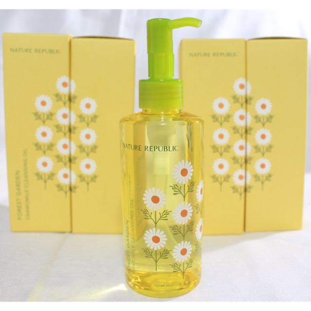 200 ml Nature Republic Chamomile Cleansing Oil Shopee