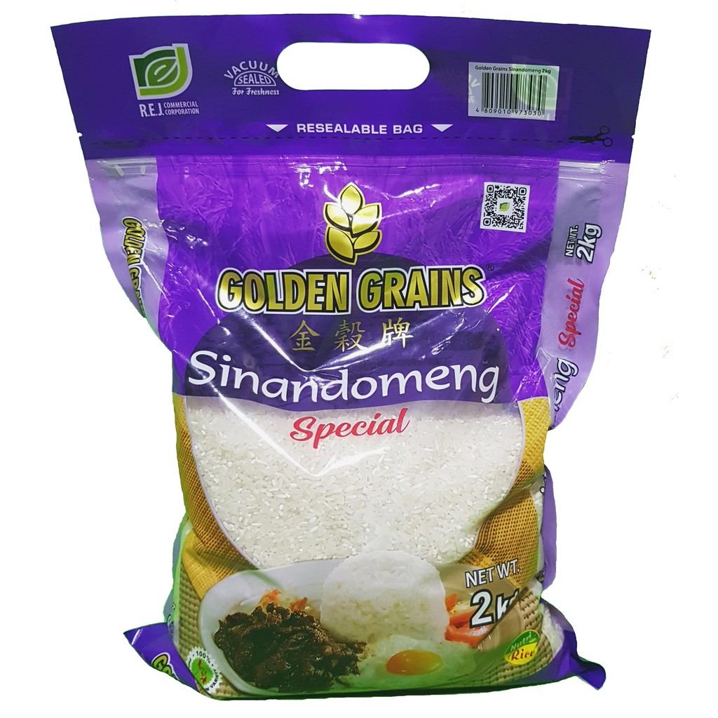 Golden Grains Sinandomeng Rice 5kg Shopee Philippines