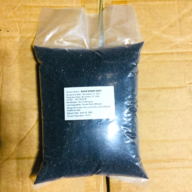 Black Sesame Seeds 1kg (Distributor) Shopee Philippines