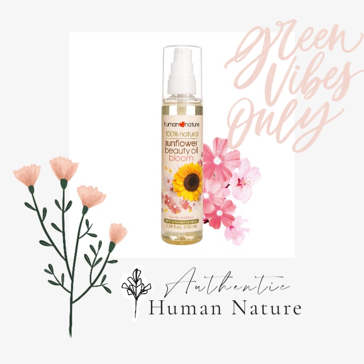 Human Nature Sunflower Beauty Oil Bloom Shopee Philippines