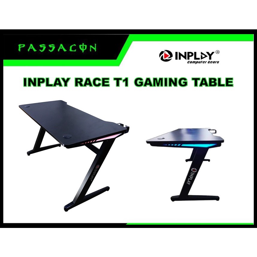 INPLAY RACE T1 GAMING TABLE Computer Desk Gaming Table PC Gaming
