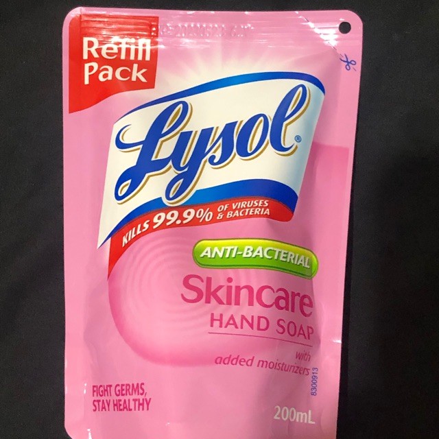Lysol Hand Soap 200ml Refill Pack Shopee Philippines