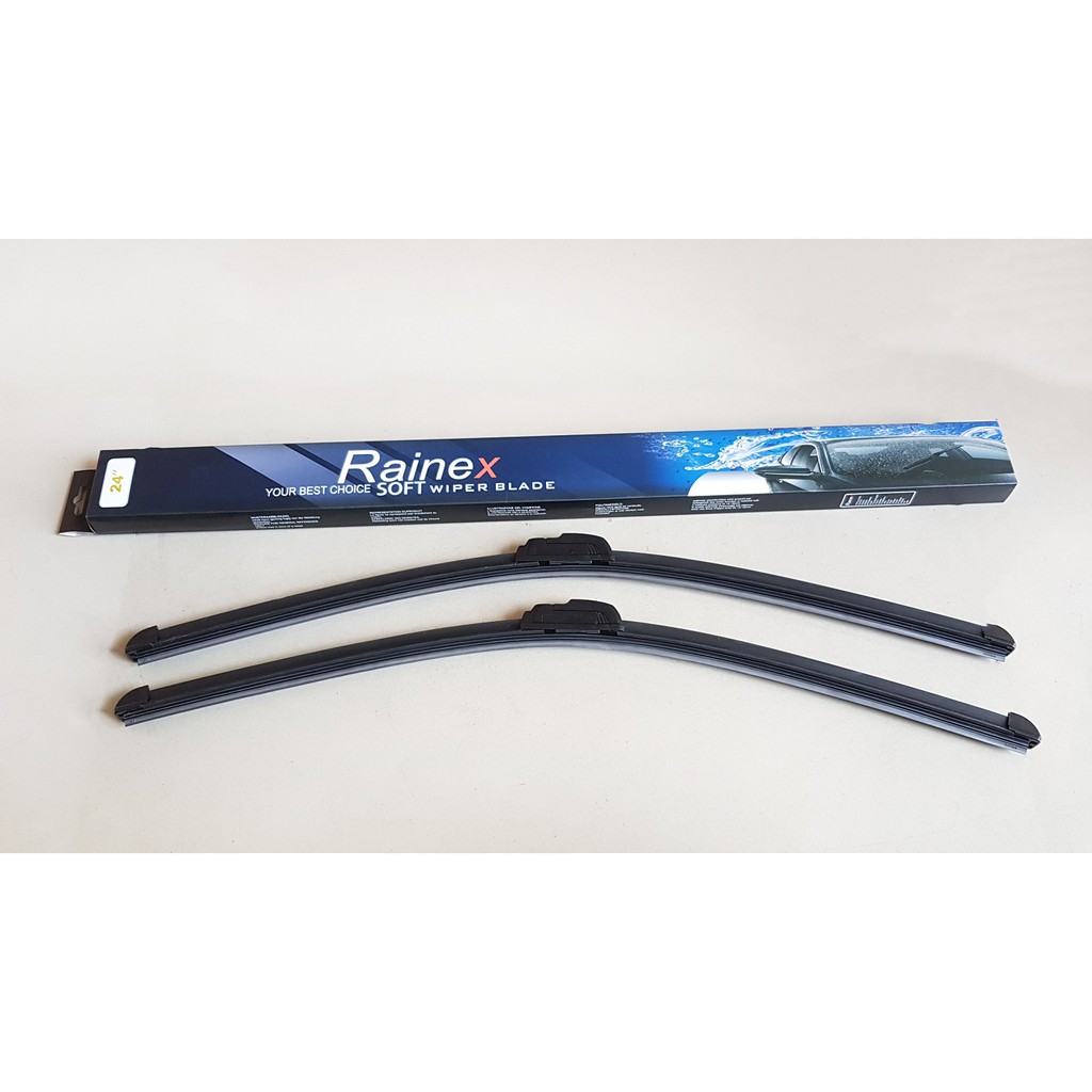 24 INCHES Universal RaineX Banana Wiper Blade UType Soft Frameless