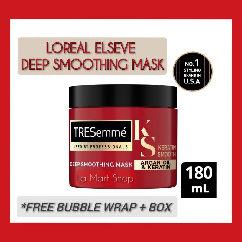 Tresemme Deep Smoothing Mask Tresemme Hair Mask with Argain Oil and