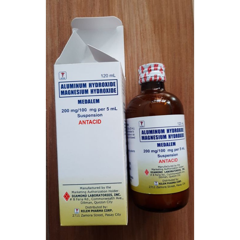 Aluminum Hydroxide Magnesium Hydroxide Suspension 200mg/100mg 120mL