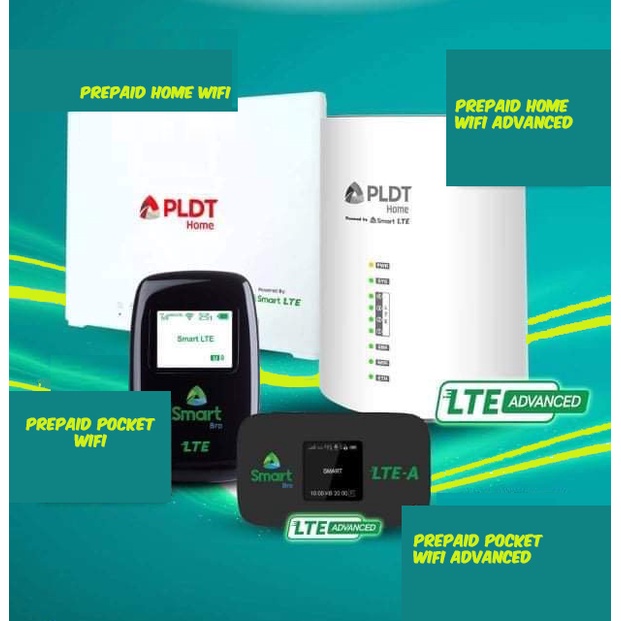 PLDT HOME / SMART BRO - LTE WIFI & LTE ADVANCED | Shopee Philippines